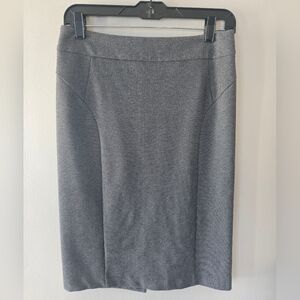 New York & Company Gray Pencil Skirt